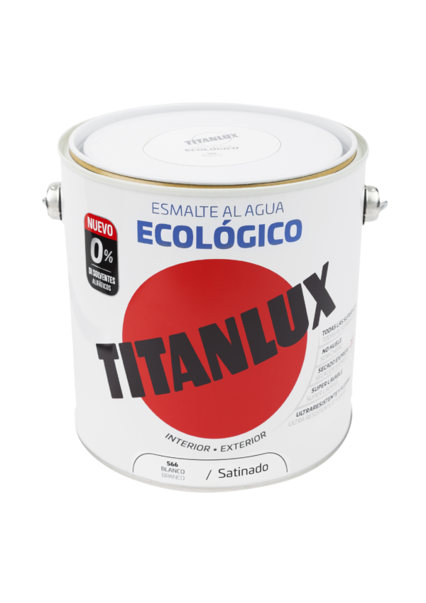 Pintura Blanca Satinada Titanlux Ecológica